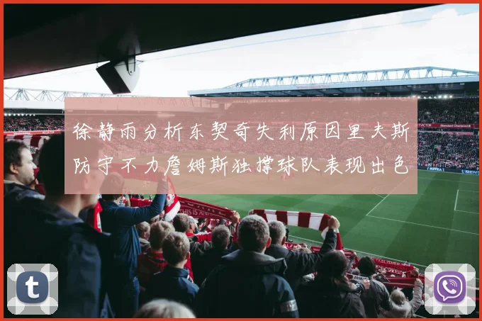 徐静雨分析东契奇失利原因里夫斯防守不力詹姆斯独撑球队表现出色